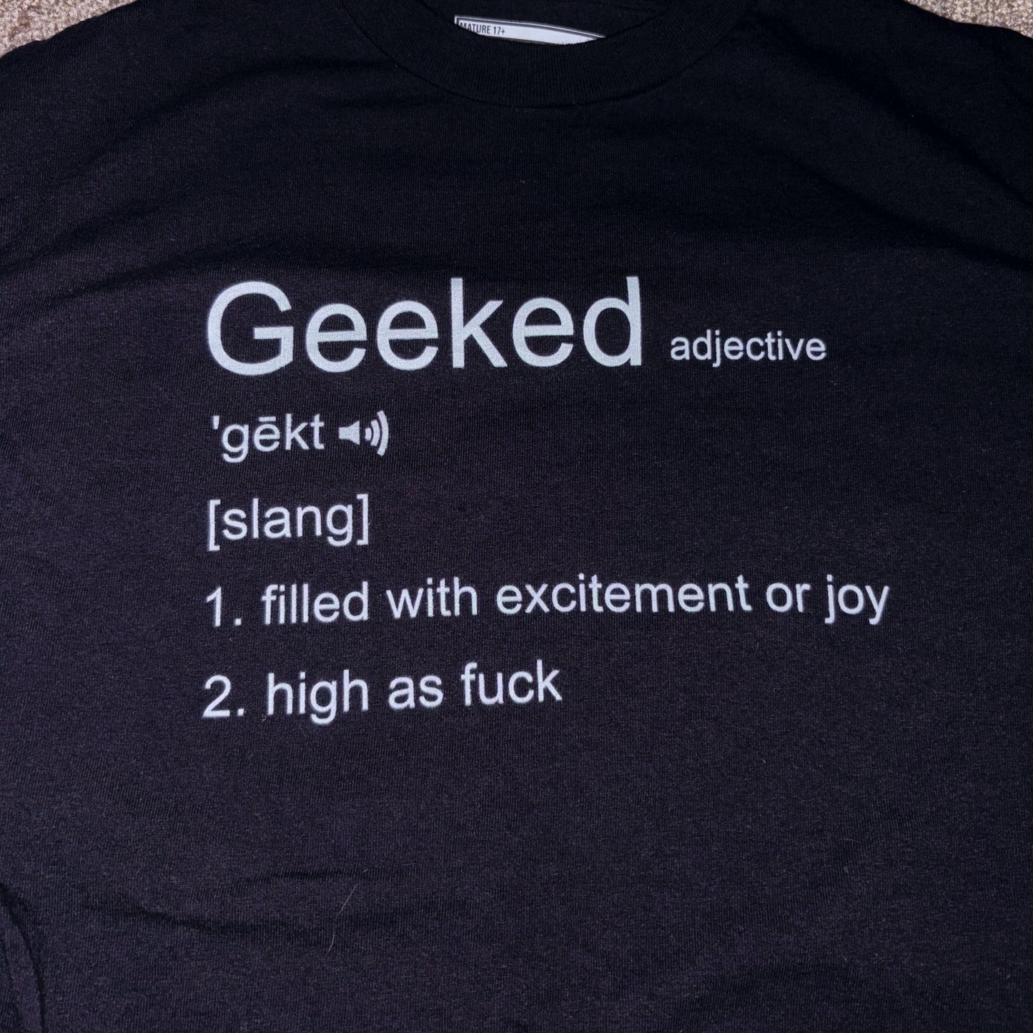 GEEKED UP | Tshirt